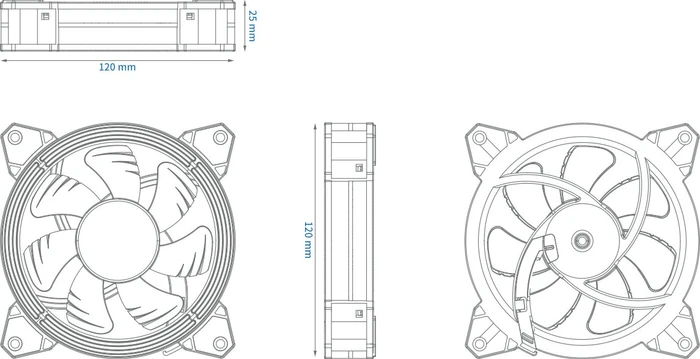 Alseye Halo 3.0, 120mm