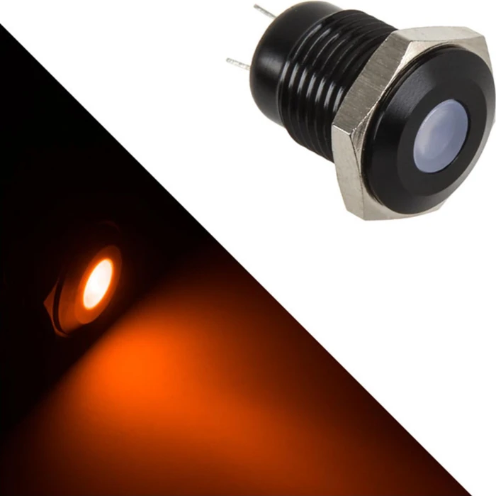 Lamptron LED Blackline, orange beleuchtet
