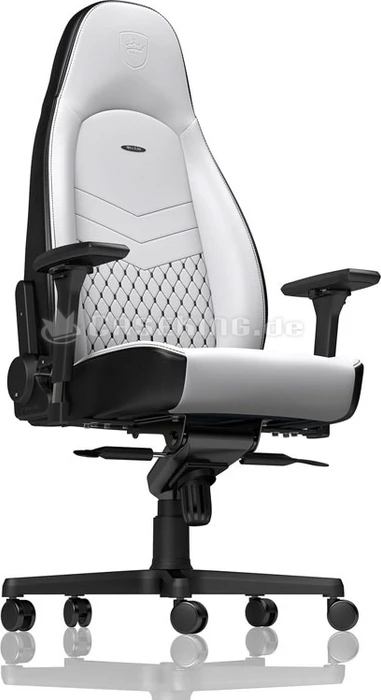 noblechairs Icon Gamingstuhl, weiß/schwarz
