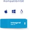 Integral Neon 512GB blau, USB-A, USB 3.2 Gen 1×1 Vorschaubild