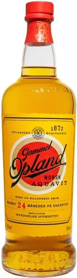 Gammel Opland Aquavit 1l