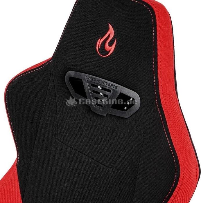 Nitro Concepts S300 Inferno Red Bürostuhl, schwarz/rot