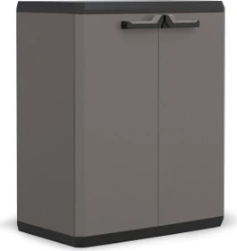 Keter Più niedrig Geräteschrank dark grey black