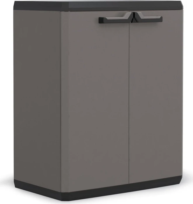 Keter Più niedrig Geräteschrank dark grey black