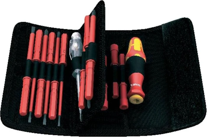 Wera Kraftform Kompakt VDE 60i/62i/65i/247/18 Bitset, 18-tlg.