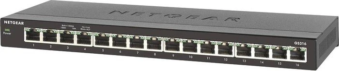 Netgear SOHO GS300 Desktop Gigabit Switch, 16x RJ-45