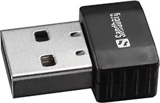 Sandberg Micro Wifi Dongle, 2.4GHz/5GHz WLAN, USB-A 2.0