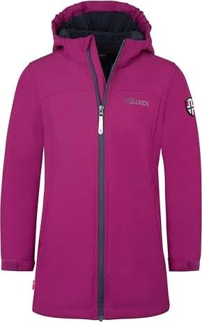 Trollkids Kristiansand Funktionsmantel plum navy (Junior)