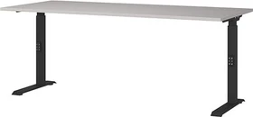 Germania 7912-630 Schreibtisch 180x80cm Kaschmir/schwarz
