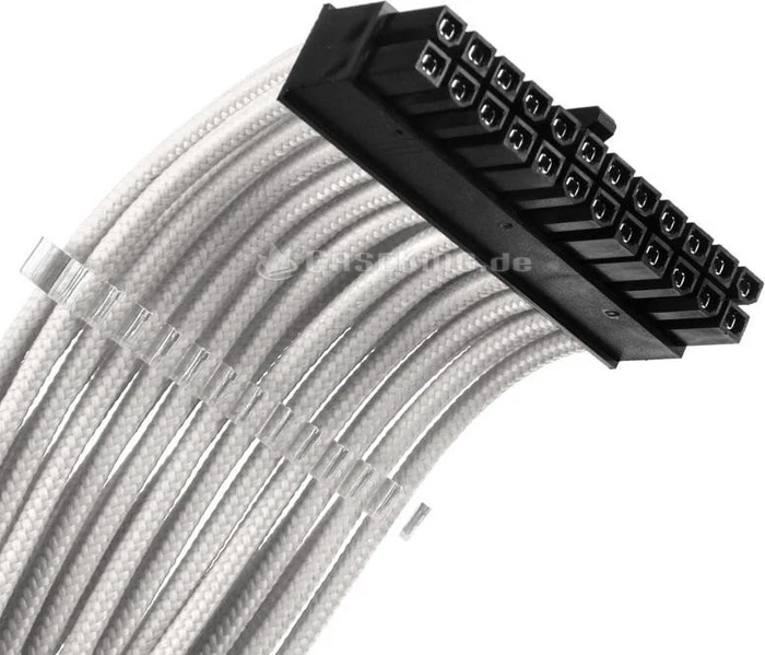 Phanteks Verlängerungskabel Kit für Netzteile, weiß, 500mm