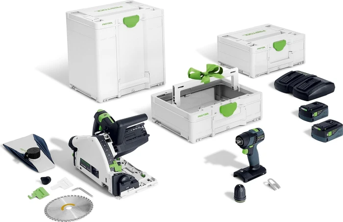 Festool Set Universal Akku-Maschinenset inkl. Systainer + 2 Akkus 5.0Ah + Zubehör