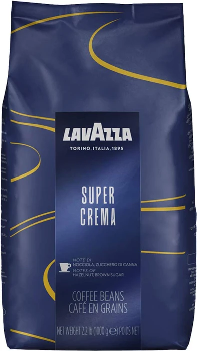 Lavazza Caffe Bar Super Crema Kaffeebohnen, 1.00kg