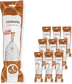 Brabantia PerfectFit Müllbeutel Typ X 10-12l, 200 Stück