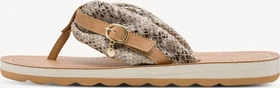 Tamaris Zehentrenner beige snake (Damen)