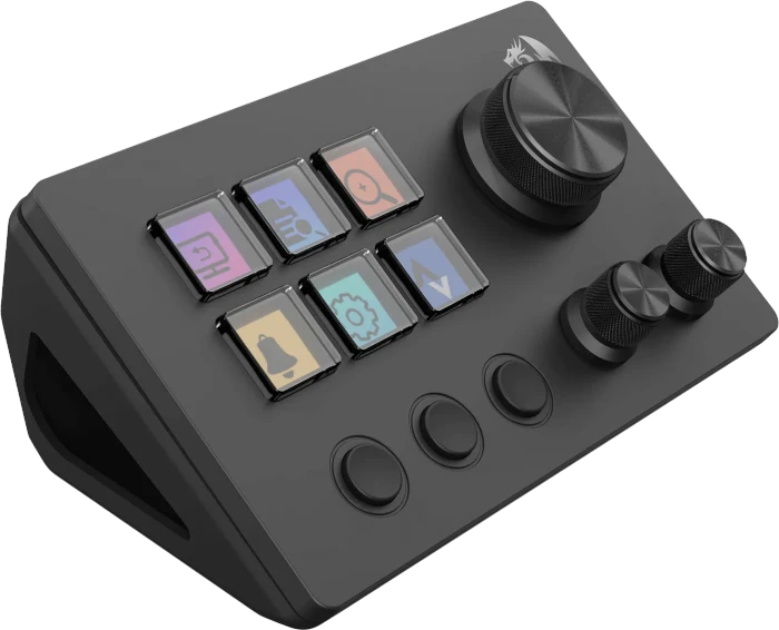 Redragon SS551 Stream Controller, schwarz, USB-A (SS-551)