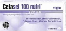 Cefak Cefasel 100 nutri Selen-Tabs, 60 Stück