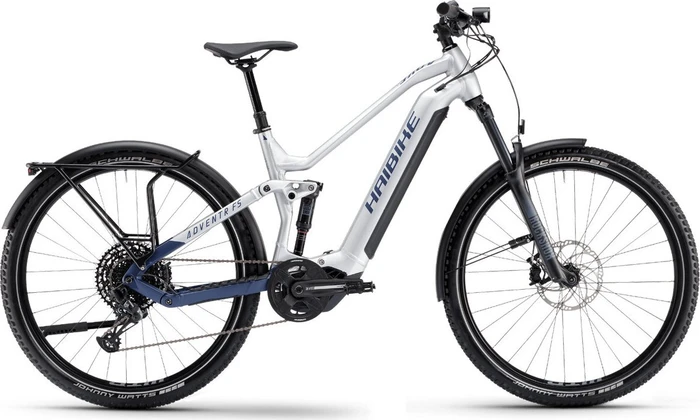 Haibike Adventr FS 9 silver/dark blue Modell 2023