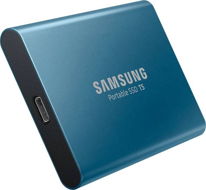 Samsung Portable SSD T5, blau, 500GB, USB-C 3.1