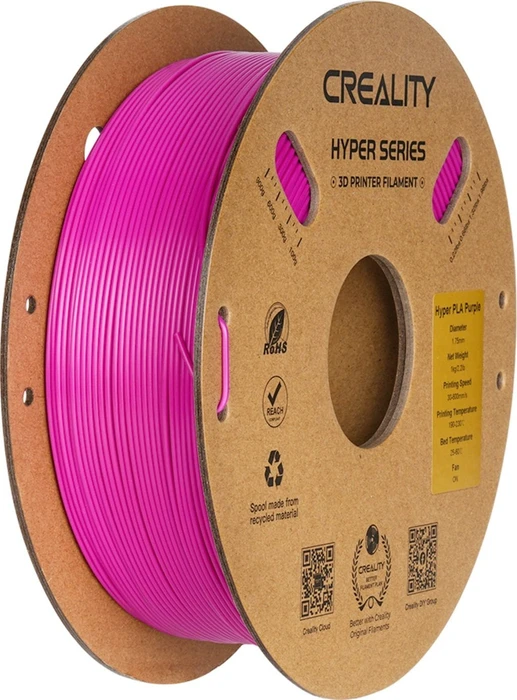 Creality Hyper PLA, Purple, Spule, 1.75mm, 1.00kg