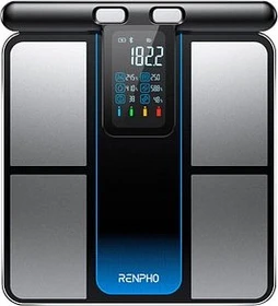 Renpho MorphoScan Smart Body Scale digitale Körperanalysewaage schwarz