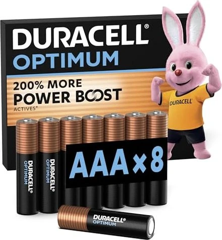 Duracell Optimum Micro AAA, 8er-Pack