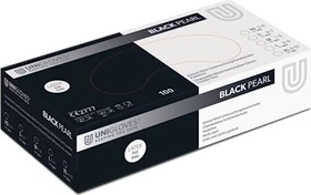 Unigloves Black Pearl Einweghandschuhe XS, 100 Stück