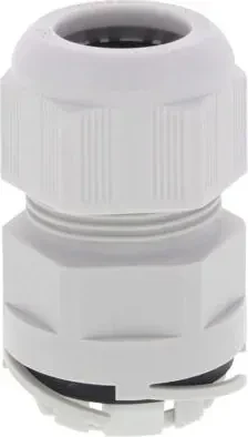 Wiska ESKV-P 25 LG Kabelverschraubung, M25, Kunststoff, lichtgrau