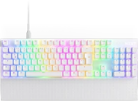 NZXT Function 2, matt weiß, LEDs RGB, hot-swap, Swift Optical PURPLE, USB, DE