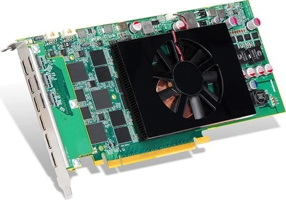 Matrox C900, 4GB GDDR5, 9x Mini HDMI