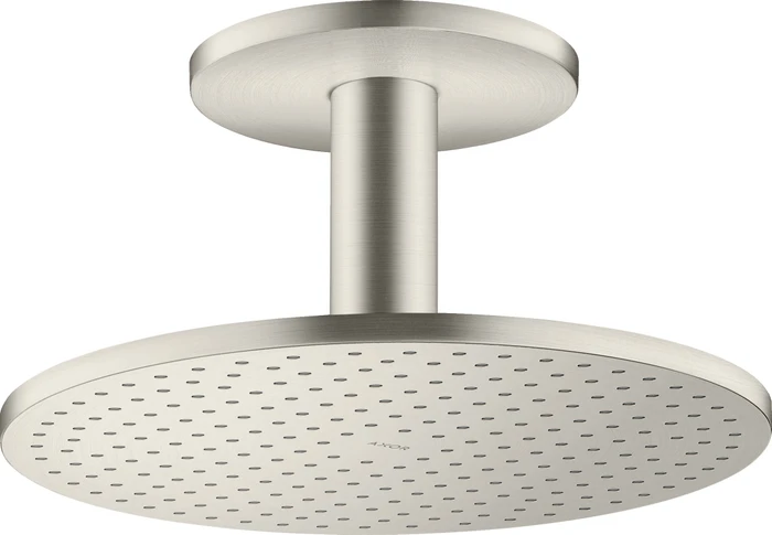 Hansgrohe Axor ShowerSolutions Kopfbrause 300 2jet mit Deckenanschluss edelstahloptik