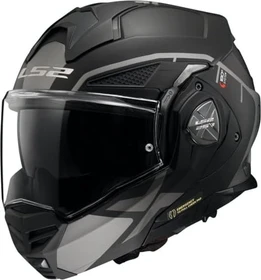 LS2 FF901 Advant X Metryk matt schwarz/grau