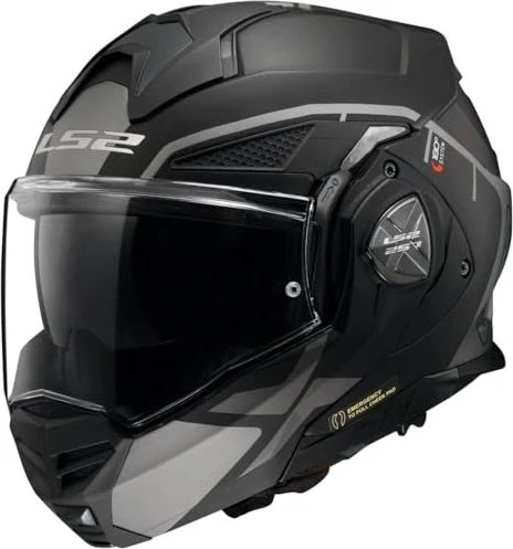 LS2 FF901 Advant X Metryk matt schwarz/grau