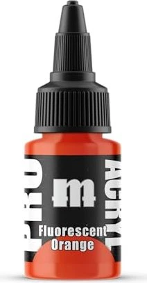 Monument Hobbies Pro Acryl Paints F02 fluorescent orange, 22ml