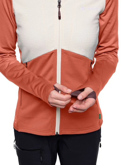 Vaude Monviso Grid Fleece Funktionsjacke buckeye (Damen)
