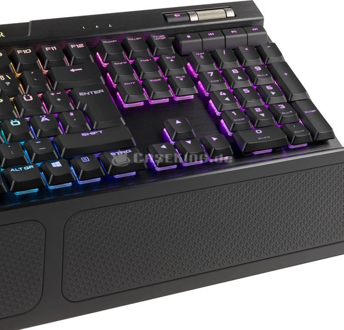Corsair Gaming K70 RGB MK.2 Low Profile Rapidfire, MX LOW PROFILE RGB SPEED, USB, DE