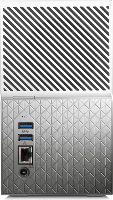 Western Digital My Cloud Home Duo 4TB, 1x RJ-45 1000Base-T, 2x USB-A 3.0