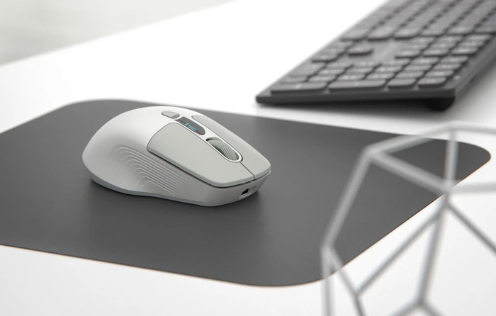 Eternico MSB270 Wireless Office Mouse grau, USB/Bluetooth