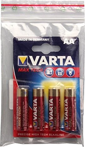 Varta Max Tech Mignon AA, 4er-Pack