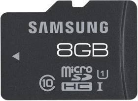Samsung PRO R70/W20 8GB, UHS-I, Class 10