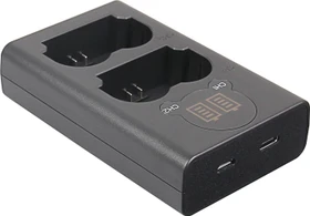 Berenstargh Dual LCD USB Charger für Fujifilm