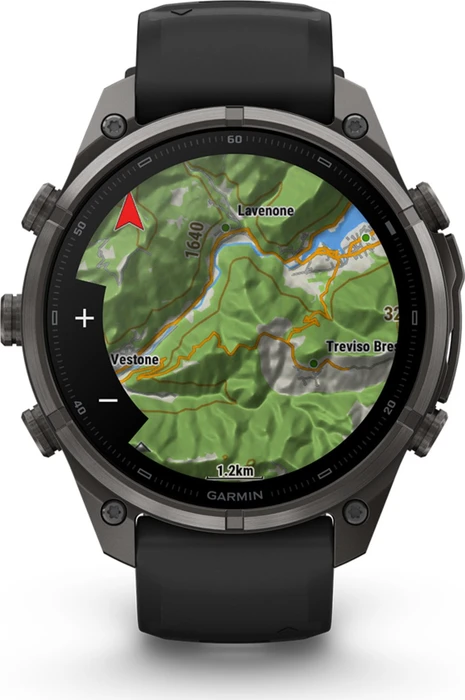 Garmin Fenix 9 Pro inReach 47mm carbon grey dlc titanium/black-pebble grey