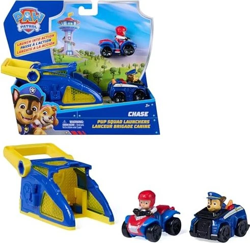 Spin Master Paw Patrol - Pup Squad Launcher Chase & Ryder