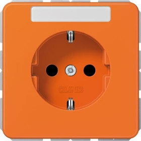 Jung Serie CD SCHUKO Steckdose Thermoplast 16A 250V, orange