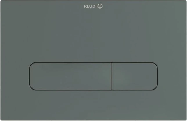 Kludi Betätigungsplatte eckig 236x152mm matt teal blue