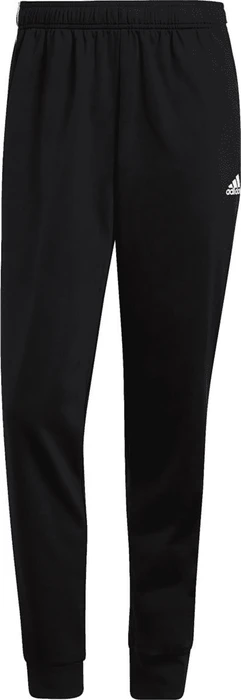 adidas Primegreen Essentials Warm-Up Tapered 3-Streifen Trainingshose lang schwarz/weiß (Herren)