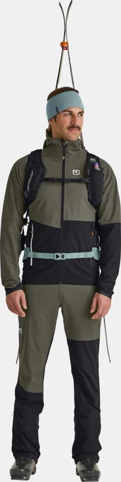 Ortovox Punta Berrino Hooded Funktionsjacke dark wild herbs (Herren)
