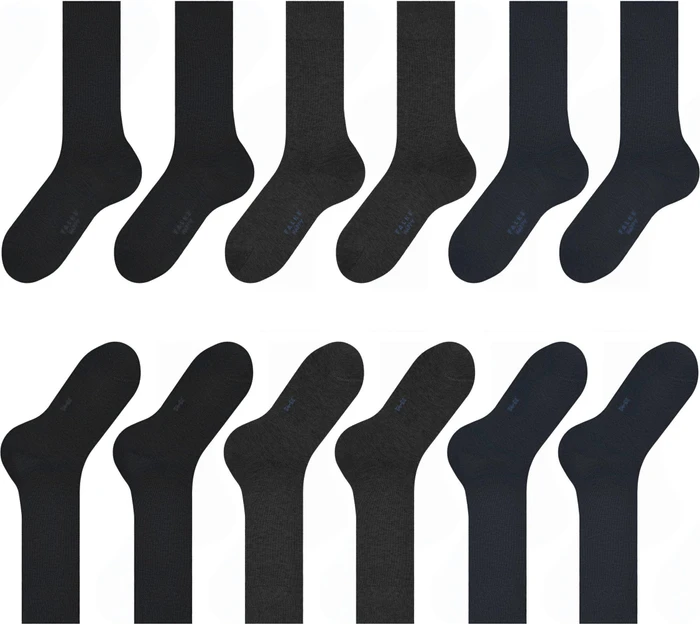 Falke Happy Socken sortiment, 6 Paare (Herren)