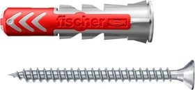 fischer DuoPower 8x40 S K Schrauben/Dübel-Sortiment, 8 Stück