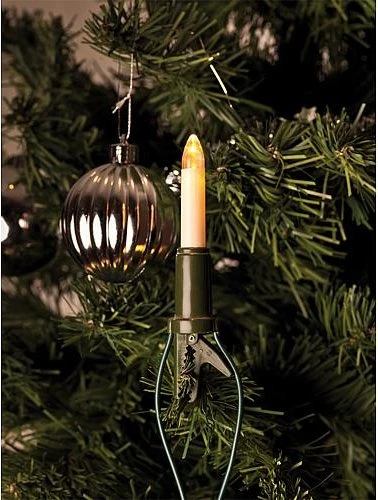 Konstsmide Lichterkette Schaftkerzen LED 15x warmweiß