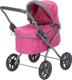 Knorrtoys Mini Lili Puppenwagen berry